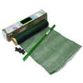 Volm Green EZ Garden Net Fence Kit, 2FT x 25FT F100010